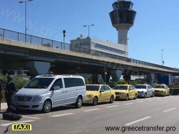 Athens-airport-transfers-taxi-minivan